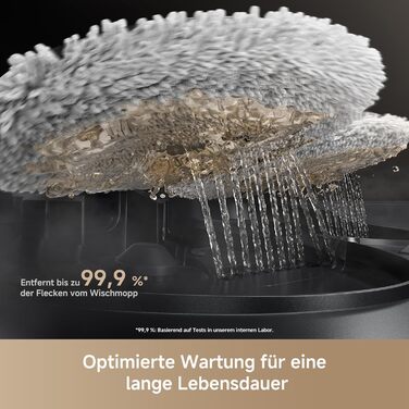 Робот-пилосос Mova P50s Ultra з мокрою прибиранням, 19000 Па, гаряча вода, самоочищення, LDS-навігація, RGB AI, LED-датчики, автоматичне порожнення та заправка