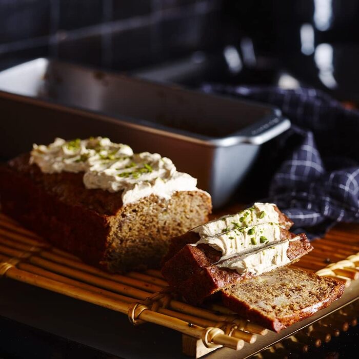 Набір форм для випічки KitchenAid з алюмінізованої сталі, 20см та 24см, антипригарне покриття без PFAS, для духовки, придатні для миття в посудомийній машині, сірий (3 шт.)