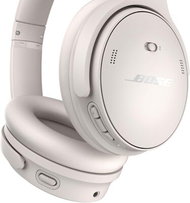 Бездротові накладні навушники Bose QuietComfort, шумозаглушення, Bluetooth, 24 години акумулятора, білий