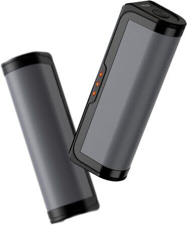 Електричні грілки для рук 2 шт. - USB, багаторазові, 3 режими нагріву, для дітей та жінок (сірі)