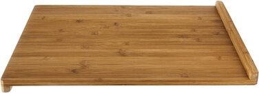 Бамбукова обробна дошка Relaxdays, 2,5 x 38 x 45 см, двостороння, підходить для ножів