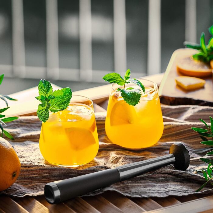 Набір бармена Boston Shaker Set BarDeluxe® 5 предметів: шейкер, аксесуари, рецепти, подарунковий набір (750 мл, нержавіюча сталь)