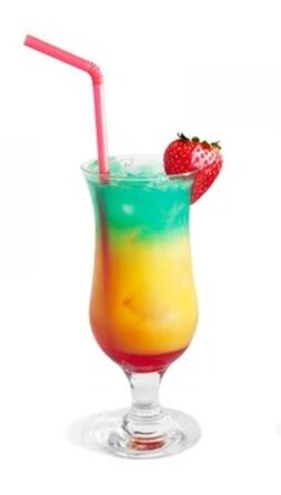 Бокали для коктейлю Pasabahce Pina Colada Party Holiday 470 мл 6 шт. Прозорі