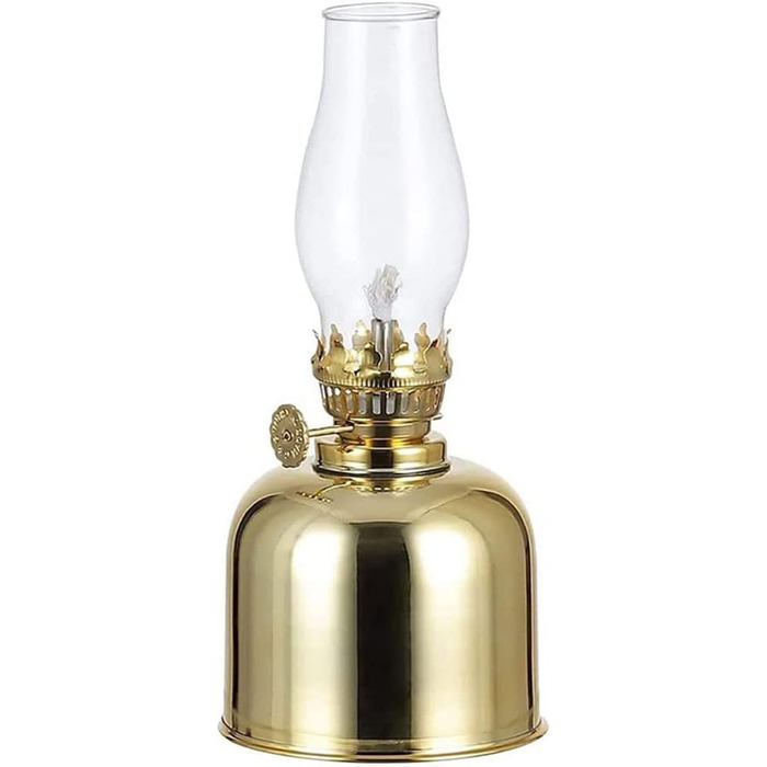 Гасова лампа, 19 см, класична масляна лампа, гасова лампа для внутрішнього і зовнішнього освітлення, масляний ліхтар для весілля, спальні