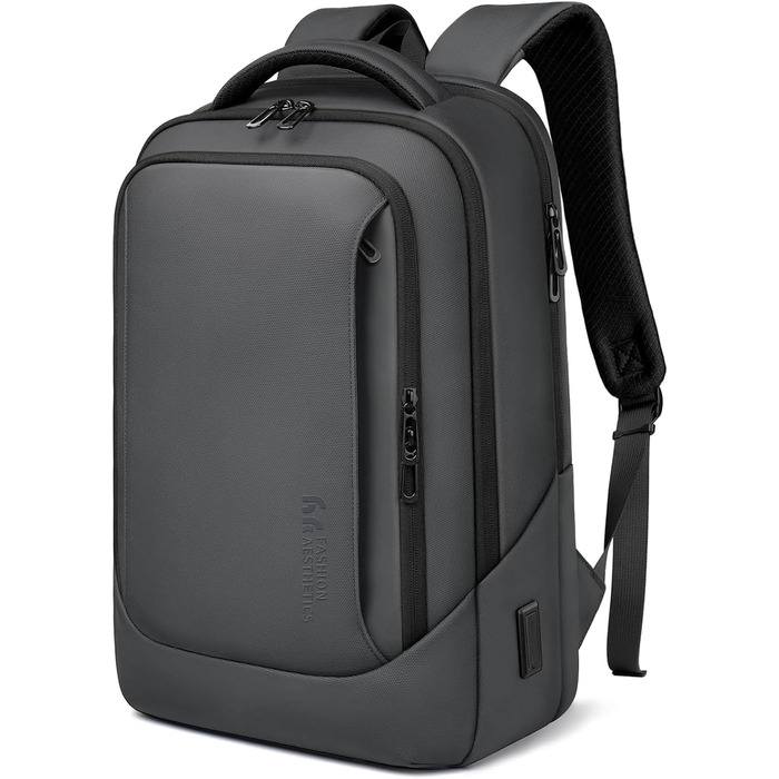 Чоловічий рюкзак для ноутбука Heroic Knight: діловий, з USB-зарядкою, захист від крадіжок, 17,3