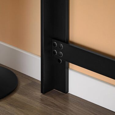 Стільниця-барний стіл SoBuy з 3 полицями, 112x106x57 см, чорний. Підходить для кухні, вітальні, офісу. Модель FWT17-II-SCH