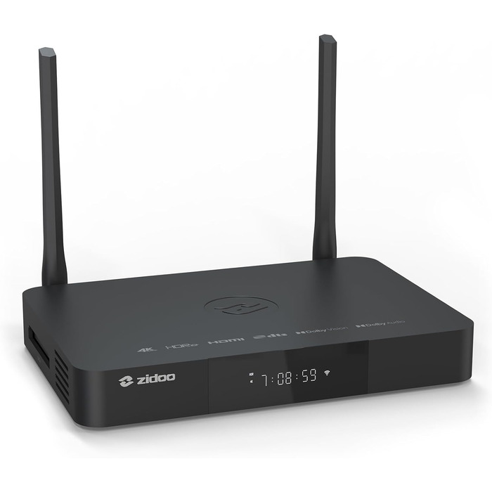 Zidoo Z9X Pro Мультимедійний плеєр 4K HDR Android 11 OS TV Box, HDR10+, Dolby Vision, 4K HDR 3D Player, Atmos, Auro 3D, 5G WiFi 6