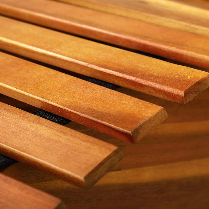 Лежак для сауни Java 155x60x93см Acacia FSC-сертифікований® складаний