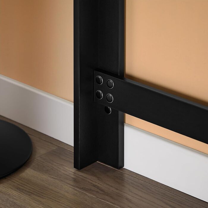 Стільниця-барний стіл SoBuy з 3 полицями, 112x106x57 см, чорний. Підходить для кухні, вітальні, офісу. Модель FWT17-II-SCH