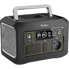 Портативна електростанція 300W (макс. 500W), 288Wh (90000mAh) з чистою синусоїдою 230V, LiFePO4 акумулятор, для кемпінгу, подорожей та надзвичайних ситуацій. P300E