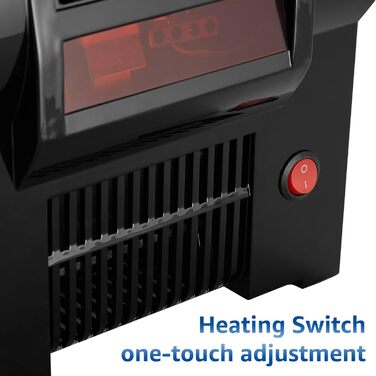 Автоматичний сушар для рук з інфрачервоним сенсором, настінний, 2000W, тихий (40 db), ABS-покриття (чорний)