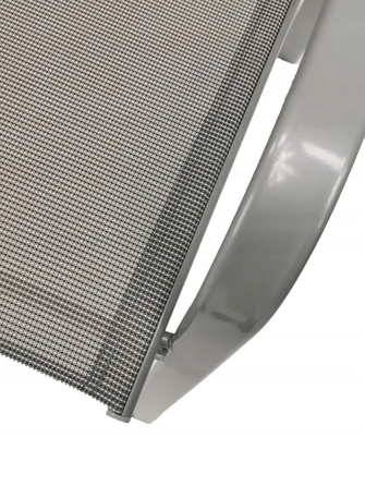 Комплект садових меблів із металу, контрастний сірий, 5 предметів