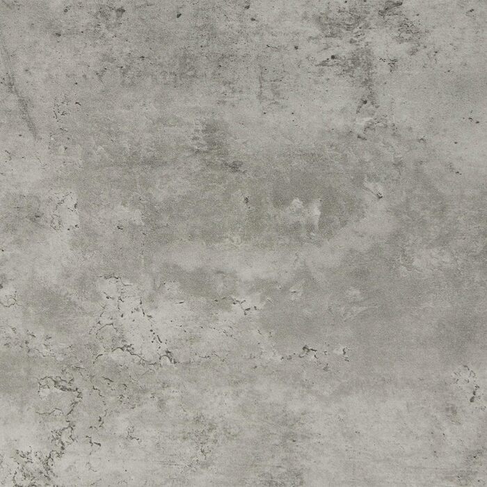 Стіл обідній DUBI Möbel NOA, круглий 110x110 см, для кухні/їдальні, індустріальний дизайн, колір бетону