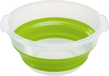 Салатниця-швидкообертач Emsa Turboknopf, 4,5 л, нержавіюча сталь, складана