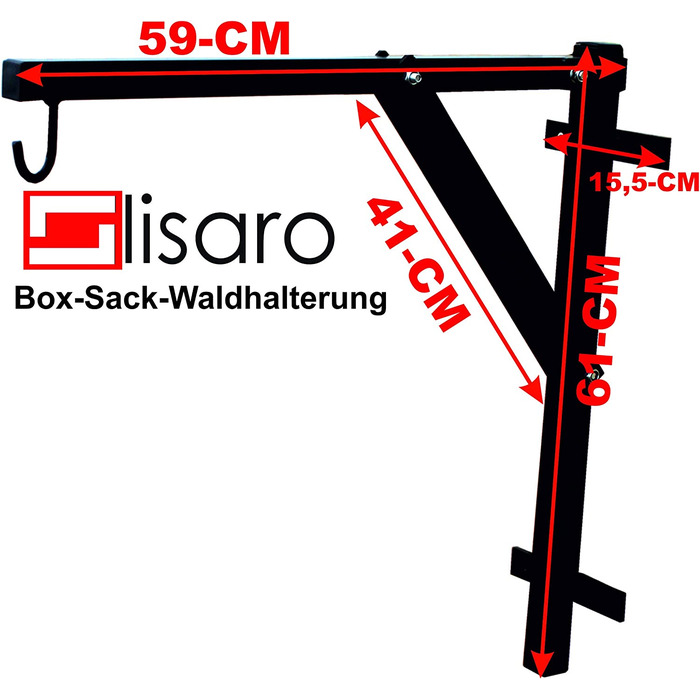 Настінне кріплення для боксерської груші Lisaro (модельB / / кріплення для боксерської груші / підвіска для боксерської груші / тримач для боксерської груші / Бокс / бойові мистецтва