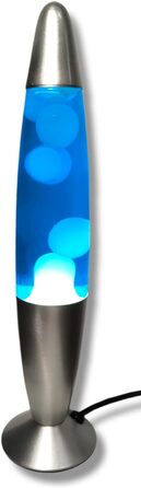 Настільна лампа Signes Grimalt Lava 35 см синьо-біла 83637