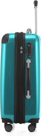 Набір валіз Hauptstadtkoffer Alex (3 шт.) - ручна, середня та велика валіза, 55/65/75 см, ABS+PC, TSA, блакитний