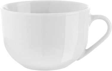 Сервіз кавовий 18-частинний - на 6 осіб - білий - порцеляна. Комплект посуду для кави