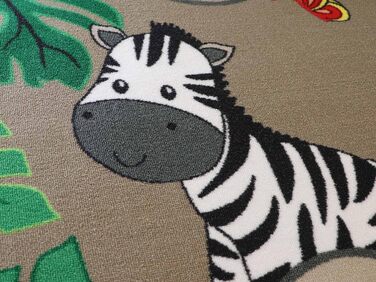 Ігровий килимок Primaflor - Міцний дитячий килимок - Якісний килимок для дитячої кімнати - Ігровий килимок для хлопчиків/дівчаток - - 100x150 см (100 x 150 см, Safari)
