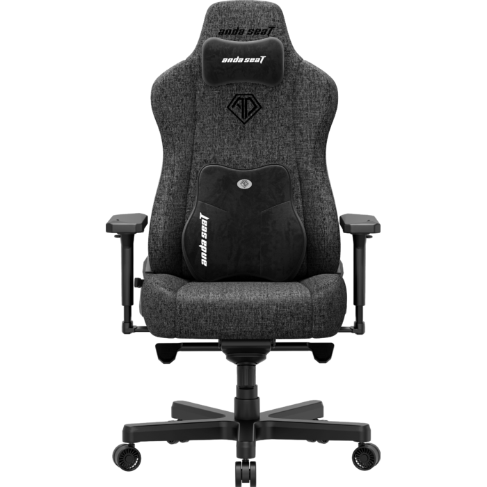 Крісло ігрове Anda Seat Kaiser 3E Dark Grey Fabric Size XL