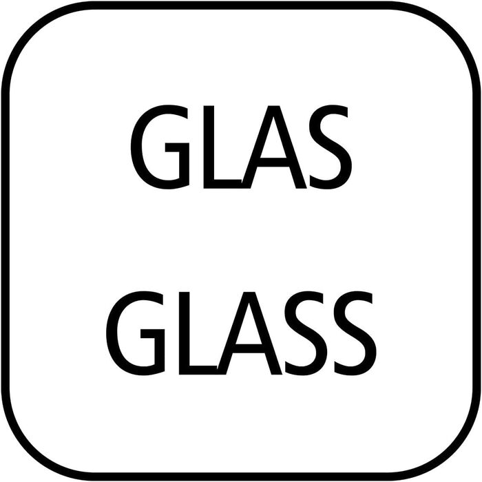 Набір скляних банок для зберігання APS Класичний з 2 - 2,0 літрів з кришкою, що закривається для збереження свіжості