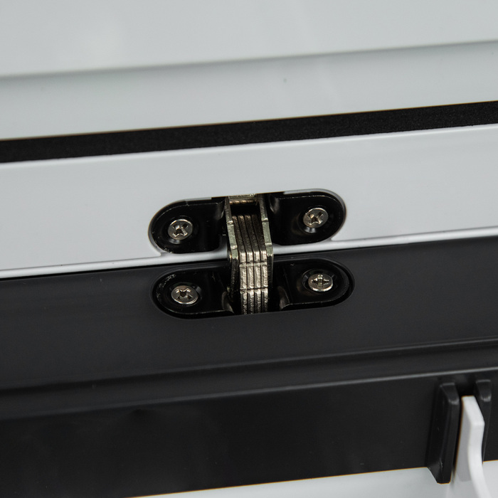 Outsunny Cooler Автомобіль 30 л з LCD дисплеєм Компресор Автомобільний холодильник Електричний човен Camper Travel 12/24 В постійного струму та 110-240 В змінного струму білий