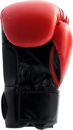 Боксерські рукавички MAXXUS Spike - 6 унцій, на липучці, зі штучної шкіри, чорно-червоні рукавички для кікбоксингу, боксерські рукавички, рукавички для боксу, кікбоксингу, спарингу, ММА, бойових мистецтв, тренування боксерської грушею