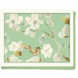 Піднос із підкладкою Kitchen Craft Duck Egg Blue, 44 x 34 см