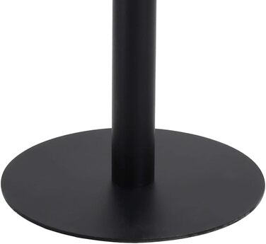 Столик для бістро/бару/кухні 80x80 см, темно-коричневий, MDF