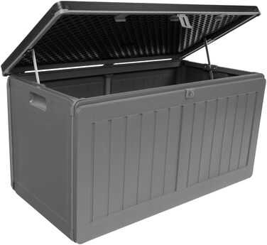 Водонепроникна садова скриня Grindi Morus 190л для подушок, інструментів, обладнання - вуличний ящик для зберігання на балкон, терасу, в сад