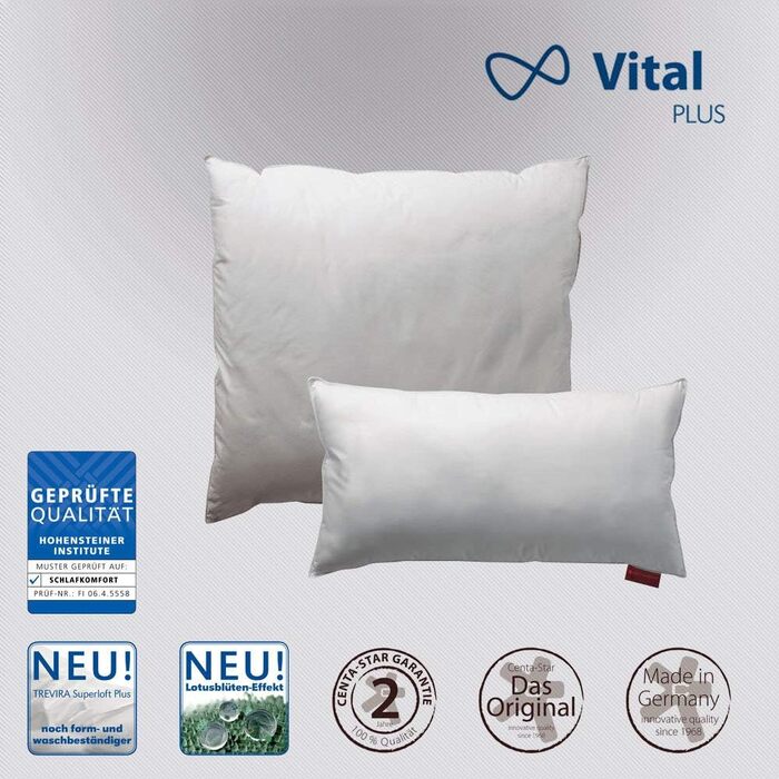 Подушка Centa Star Vital Plus 80х80 см