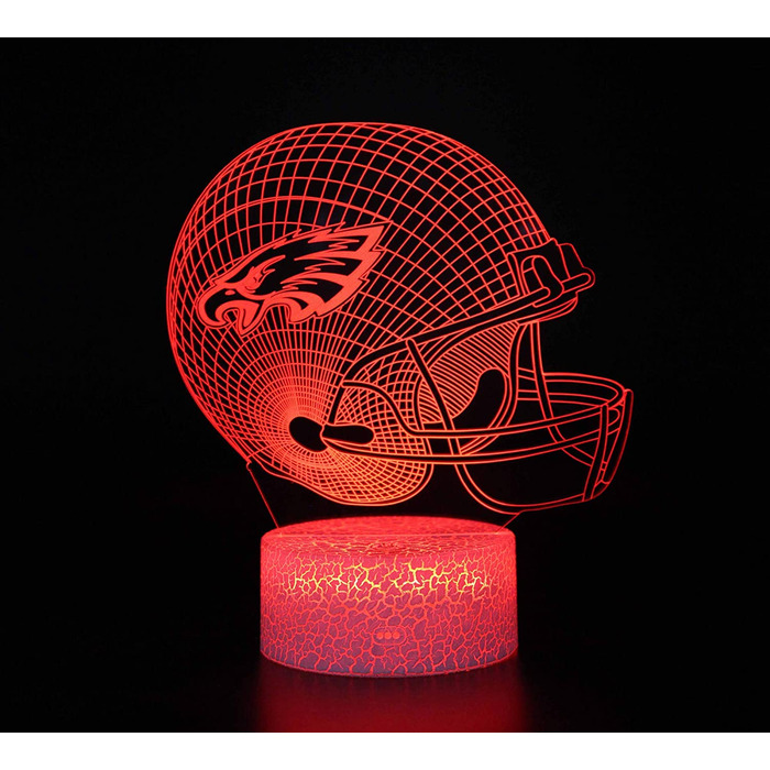 Акриловий світлодіодний нічник SNOMYRS із зображенням ведмедя на День Святого Валентина, 16 кольорів, 3D оптична ілюзія, лампа із зображенням ведмедя для дітей і пар, що змінює колір, подарунок на день Святого Валентина (Ikavis Eagles)