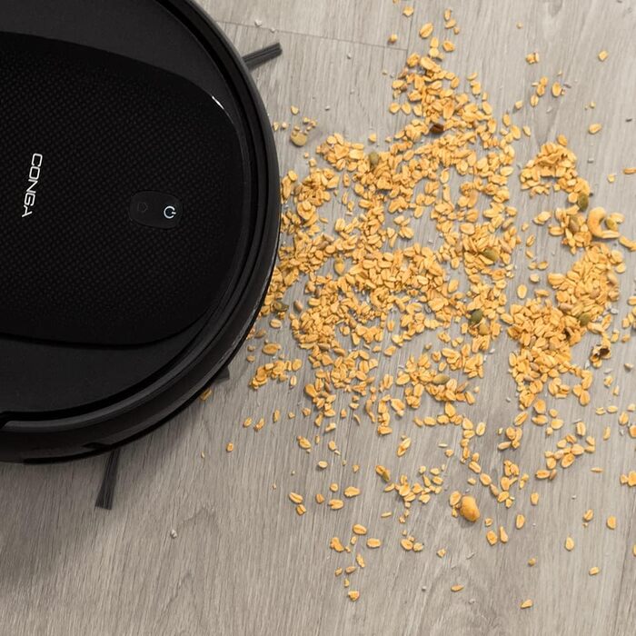 Пылесос робот Cecotec Conga Perfect & Clean Connected Titanium, 2100 Pa, 160 хв, 10 режимів, Jalisco Brush, Чорний