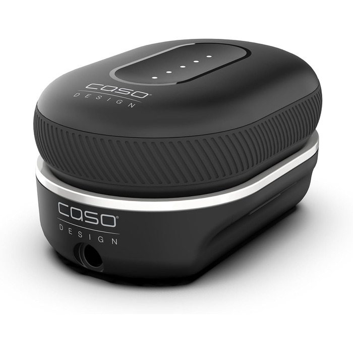 CASO Click & Mix - Бездротовий міксер, акумуляторний, для тіста, збивання, соусів, 8 швидкостей (600-1200 об/хв), станція зарядки + акумулятор