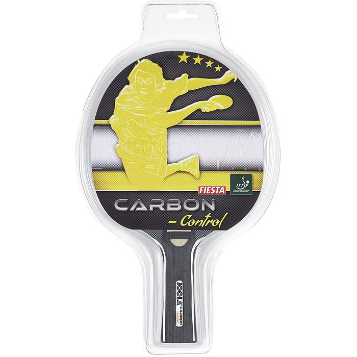 Ракетки для настільного тенісу JOOLA Carbon Control-схвалена ITTF ракетка для настільного тенісу для просунутих гравців і набір для настільного тенісу командна школа, що складається з 4 ракеток для настільного тенісу 8 м'ячів для настільного тенісу