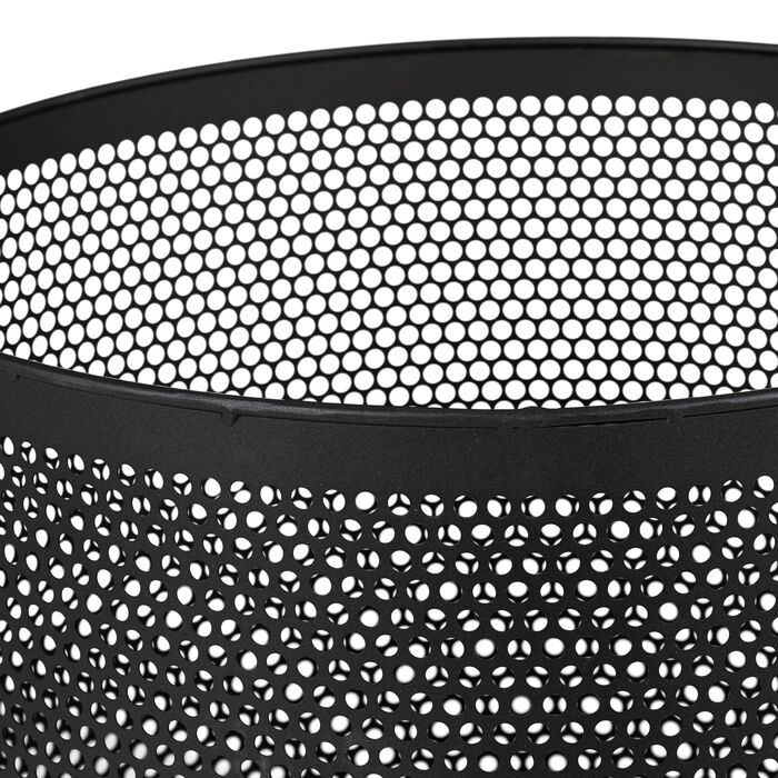 Кошик для вогню Relaxdays з сітчастою обшивкою