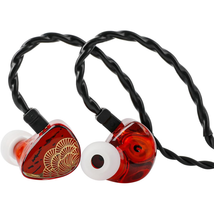 Внутрішньоканальний монітор LINSOUL TANGZU x HBB XuanNv, 2 динамічних динаміка HiFi IEM, знімний 2-контактний кабель