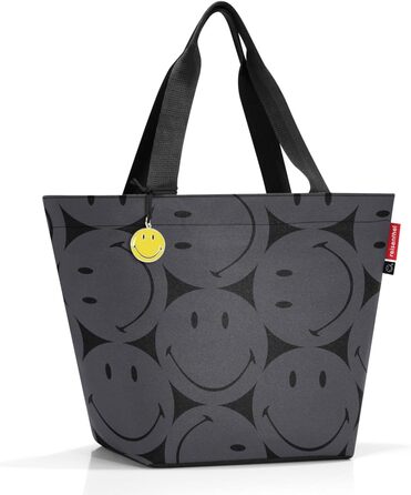 Сумка-шопер Reisenthel Shopper M сіра (Smiley Grey) – містка та стильна