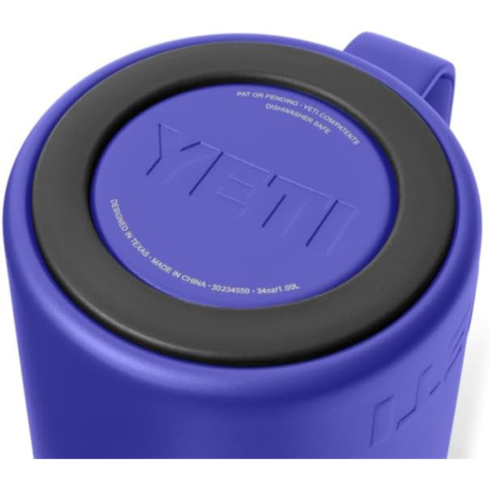 Термос YETI Rambler з кришкою-тампером, 1 л, колір Ultra Marine Violet