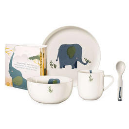 Набір дитячого посуду, 5 предметів, Elephant ASA-Selection