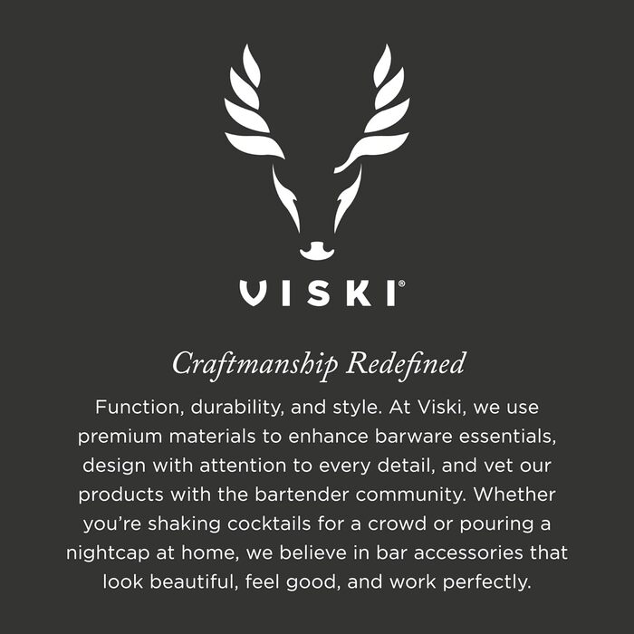 Шейкер для коктейлів Viski Rocket з фільтром, нержавіюча сталь, для еспресо, маргарити, холодного заварювання, домашній бар, аксесуари, інструменти бармена, подарунок, сріблястий