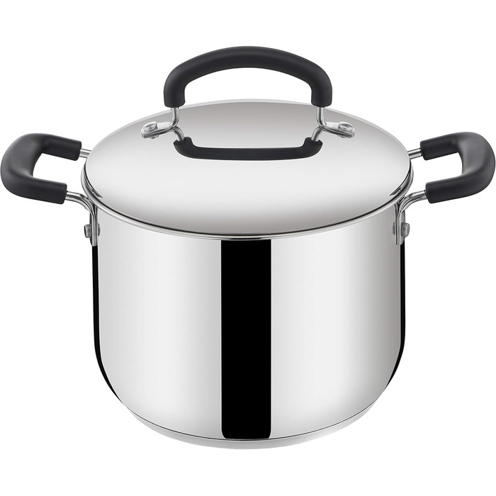 Набір каструль Lagostina Pratica з нержавіючої сталі 18/10, 13 предметів, для всіх типів плит