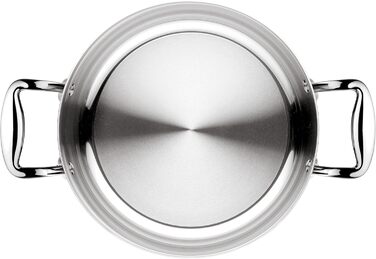 Каструля Lagostina Accademia Lagofusion з кришкою, нержавіюча сталь, 26 см