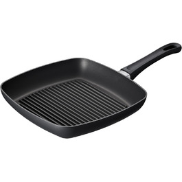 SCANPAN Classic Grillpan 27x27 см з антипригарним покриттям Stratanium+ | Для плити та духовки | З рифленою поверхнею
