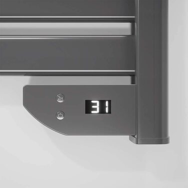 Електричний нагрівач для ванної Cecotec ReadyWarm 9050 Twin Towel – 500W, 2 режими, LED, IP24, 55x4x102 см