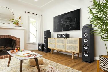 Активний сабвуфер Polk Audio Monitor XT12, 12 100W Class-AB, чорний (центральний динамік MXT30)