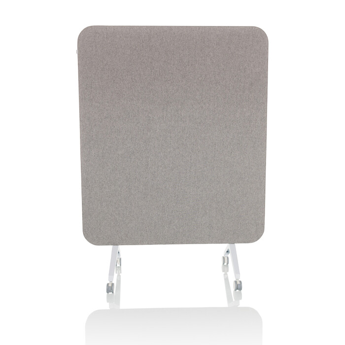 Акустична панель з білою дошкою VISION BOARD, матеріал: пластик / текстиль, колір: сірий, hjh OFFICE