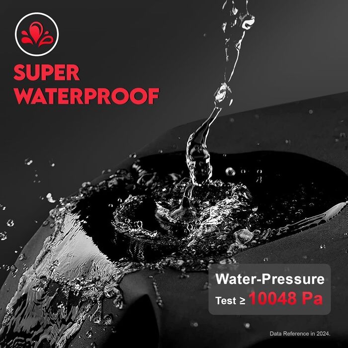 Чохол для садово-патіо меблів Zettum 160x135x73 см, водонепроникний, 600D Oxford, захисна накривка для саду та тераси