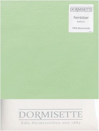Простирадло Dormisette Beaver 150x250 см в кольорі лаймово-зелений без Elastic Lime Green
