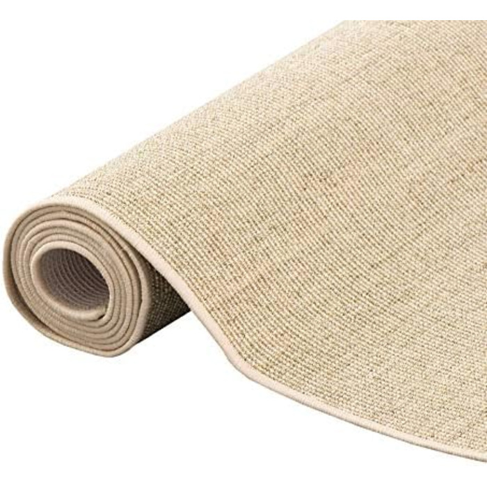 Сизалевий натуральний килим Snapstyle Astra Millet в 9 розмірах (80х240 см)